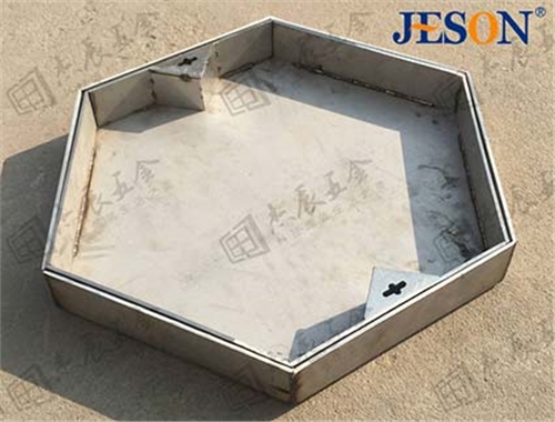 拉丝不锈钢装饰井盖